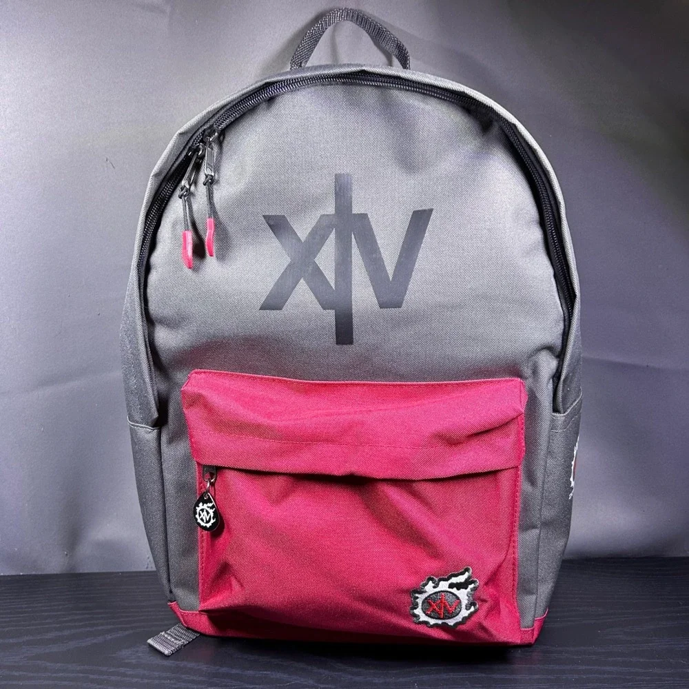 BAG ONLY Final Fantasy XIV Fan Fest 2018-2019 Backpack Gray Red Square Enix FF14